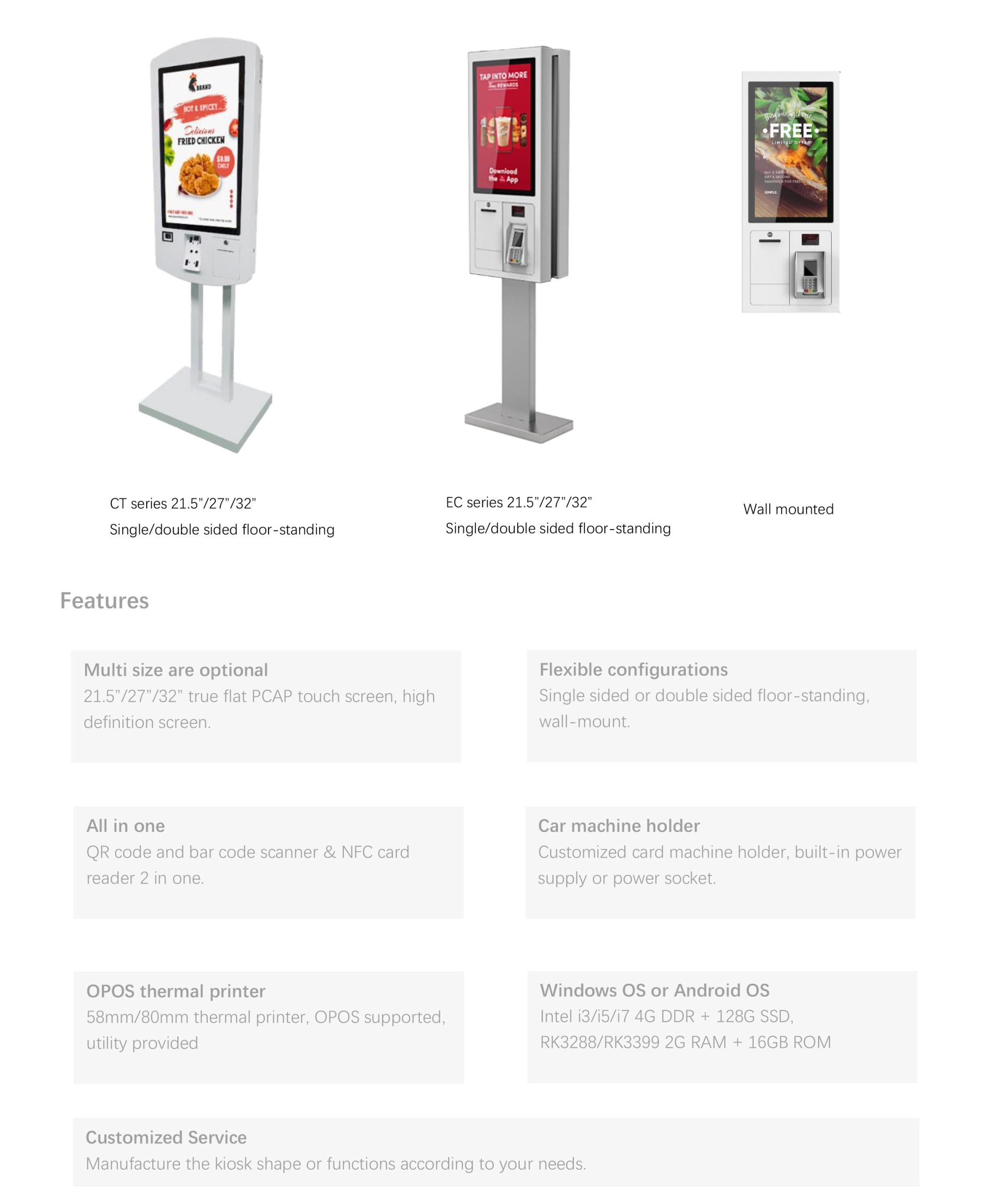 SelfService Kiosk Digital Drivethru Boards Expert