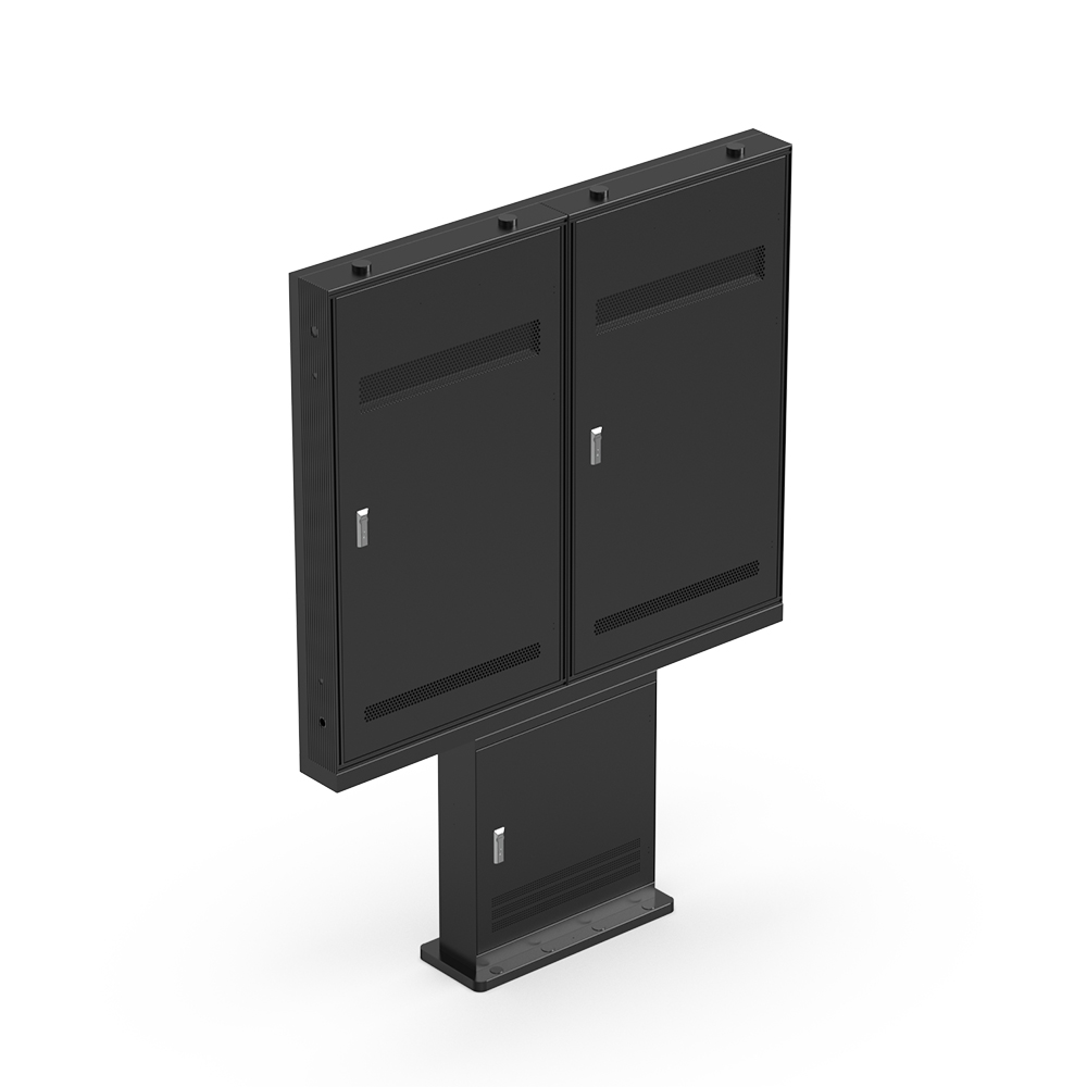 2-screen drive-thru menu board rear structure 2