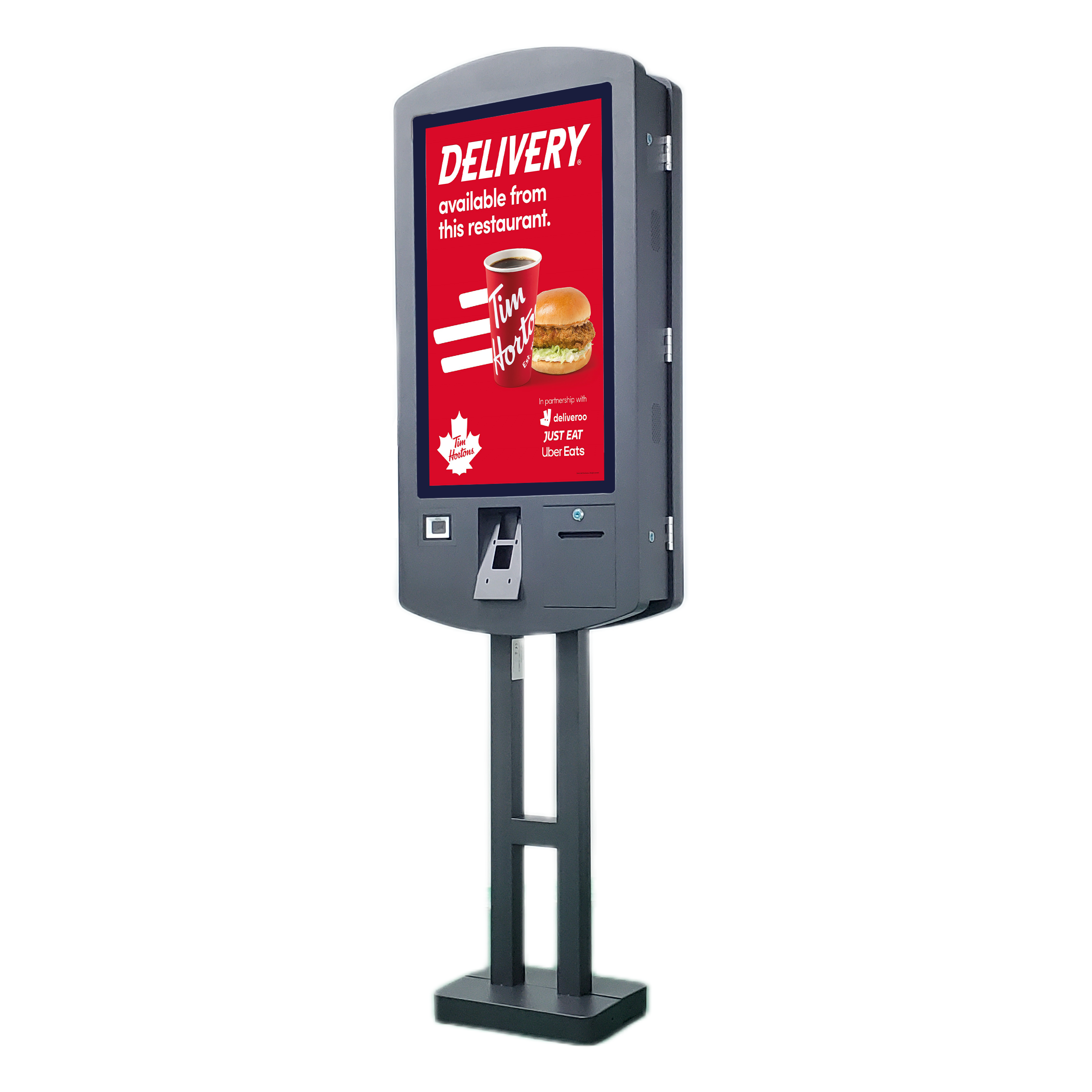 Double-Sided Self-Service Kiosk