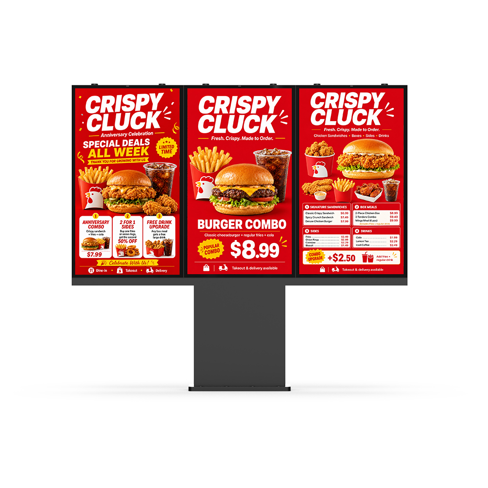 Outdoor Drive-Thru Menu Board