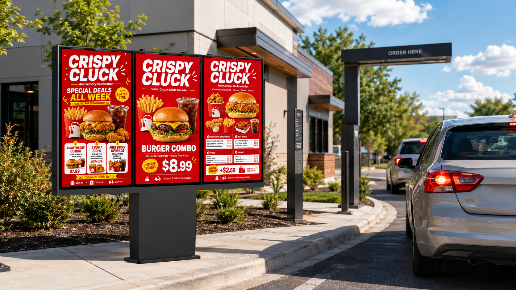 Drive-Thru Menu Board Solution