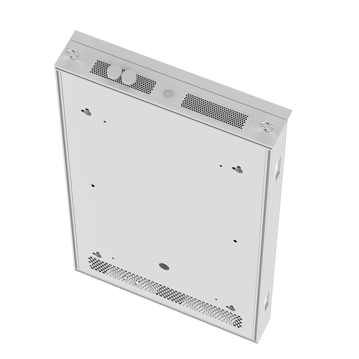 IP66 outdoor display rear top view
